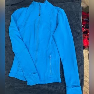 NWOT lululemon define jacket poolside blue size 8